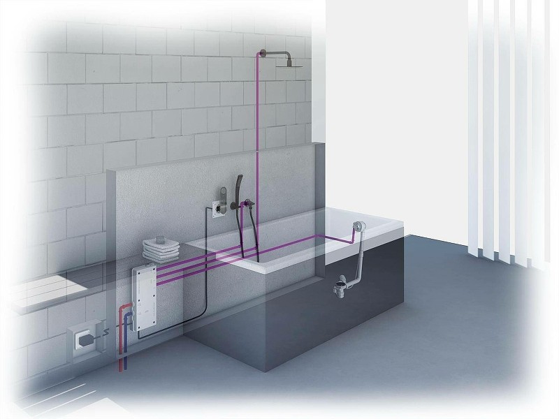 слив-перелив Grohe Talentofill 28990000 полуавтомат с наливом