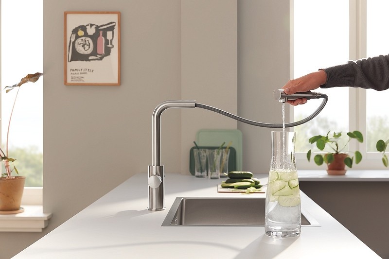 Смеситель для кухни Grohe Blue Pure Minta 30590DC0 Нержавеющая сталь