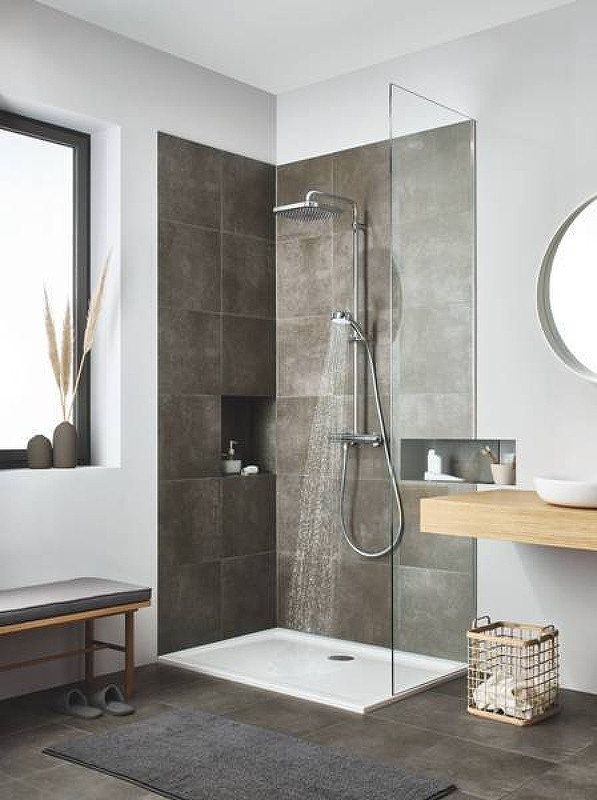 Душевая система Grohe Tempesta Cosmopolitan 26689000 с термостатом Хром