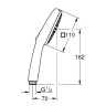Ручной душ Grohe Tempesta Cube 267462433 цвет Черный матовый