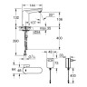Смеситель для раковины Grohe Eurosmart E 36325001 Хром