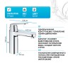 Смеситель для раковины Grohe Eurosmart Cosmopolitan 23325000 Хром