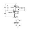 Смеситель для раковины Grohe Eurosmart Cosmopolitan 23326000 Хром