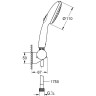 Душевой гарнитур Grohe Tempesta 110 2760130E Хром