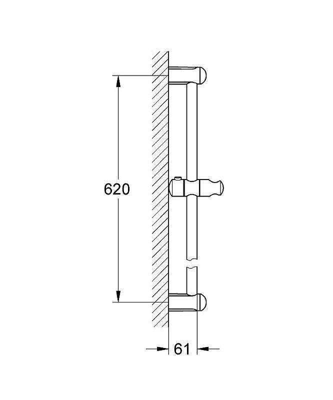 Душевая штанга Grohe Tempesta Classic 27523000