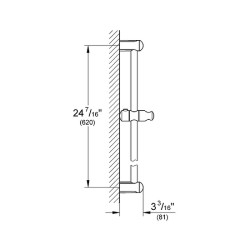 Душевая штанга Grohe Tempesta Classic 27523000