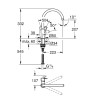 Смеситель для кухни Grohe Bauloop 31368001 Хром