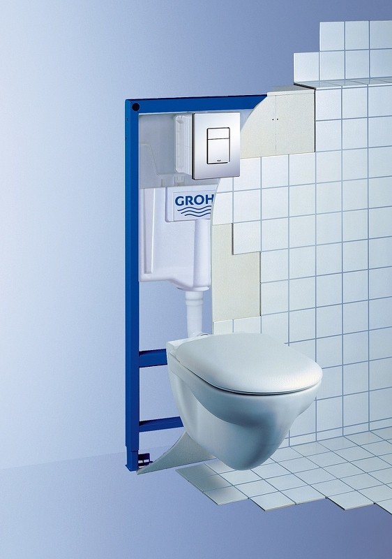 Инсталляция Grohe Rapid SL 38775001 для унитаза с клавишей смыва Хром