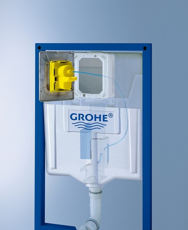 Инсталляция Grohe Rapid SL 38775001 для унитаза с клавишей смыва Хром