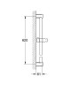 Душевая штанга Grohe Tempesta Cosmopolitan 27521000 Хром
