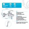 Смеситель для ванны Grohe Eurosmart 3330220A