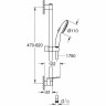 Душевой гарнитур Grohe Tempesta 110 26638003 Хром