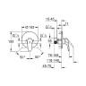 Смеситель для душа Grohe Eurostyle 23725003