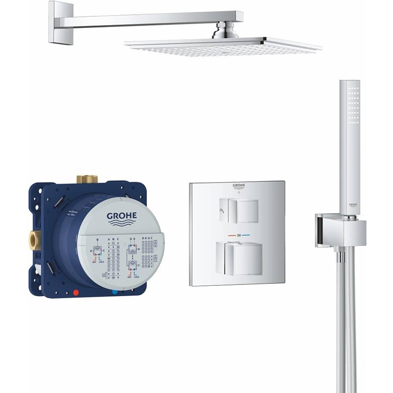Душевая система Grohe Grohtherm Cube 34741000 с термостатом