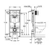 Комплект унитаза с инсталляцией Grohe Rapid SL 39200002 цвет Белый с сиденьем Микролифт и клавишей смыва цвет Хром