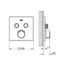 Смеситель для душа Grohe Grohtherm SmartControl 29148000
