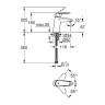 Смеситель для раковины Grohe Eurodisc Cosmopolitan 3246920E