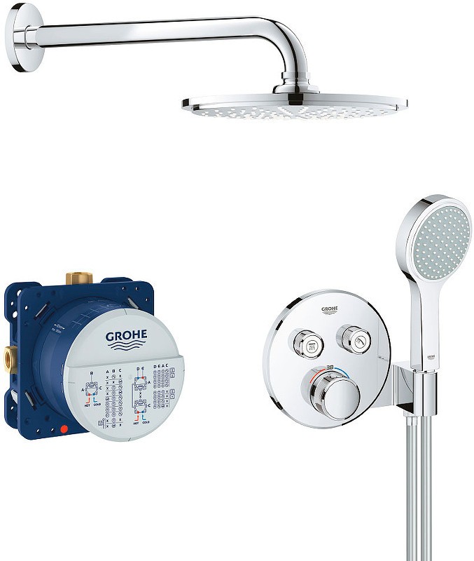 Смеситель для душа Grohe Grohtherm SmartControl 29120000 с термостатом