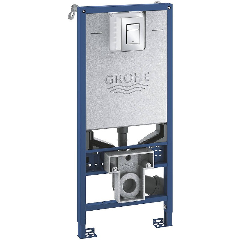 Инсталляция Grohe Rapid SLX 39603000 для унитаза с клавишей смыва Хром