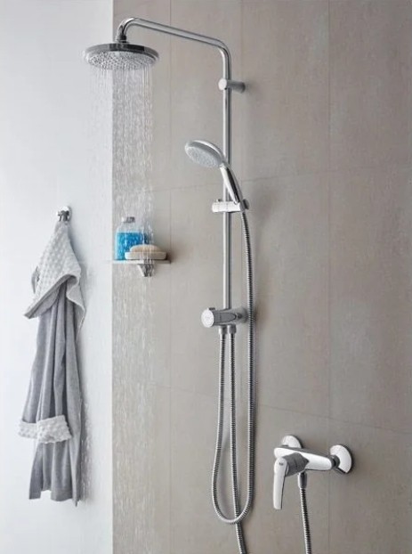 Душевая система Grohe Eurosmart New 124410 Хром