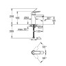 Смеситель для раковины Grohe Eurosmart Cosmopolitan 23327000