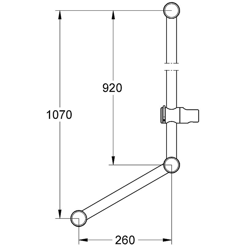 Штанга для душа Grohe Relexa 28587000