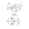 Смеситель для ванны Grohe Eurosmart Cosmopolitan 32831000 Хром