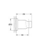 Держатель ручного душа Grohe Rainshower 27074000 Хром