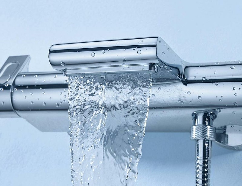 Смеситель для ванны Grohe Grohtherm 2000 34174001 с термостатом Хром