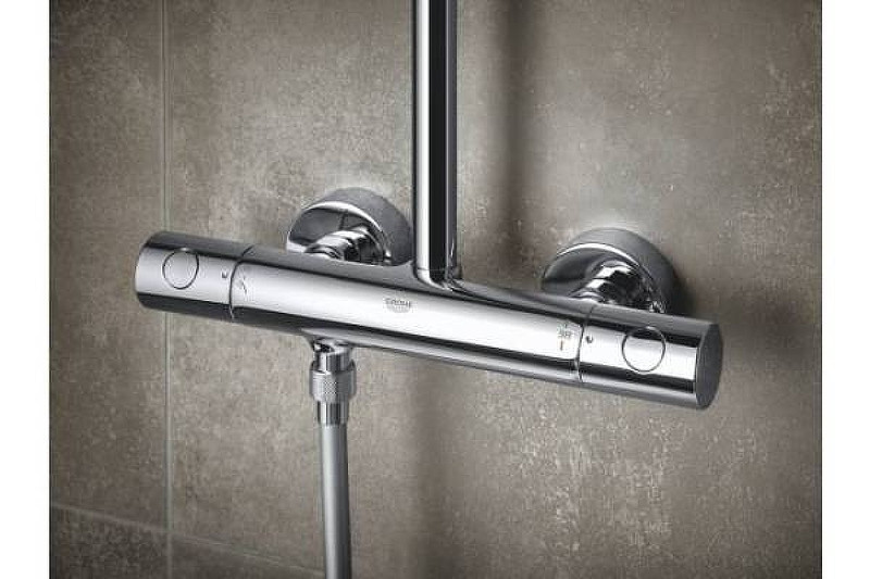 Душевая система Grohe Tempesta Cosmopolitan 26670000 с термостатом Хром