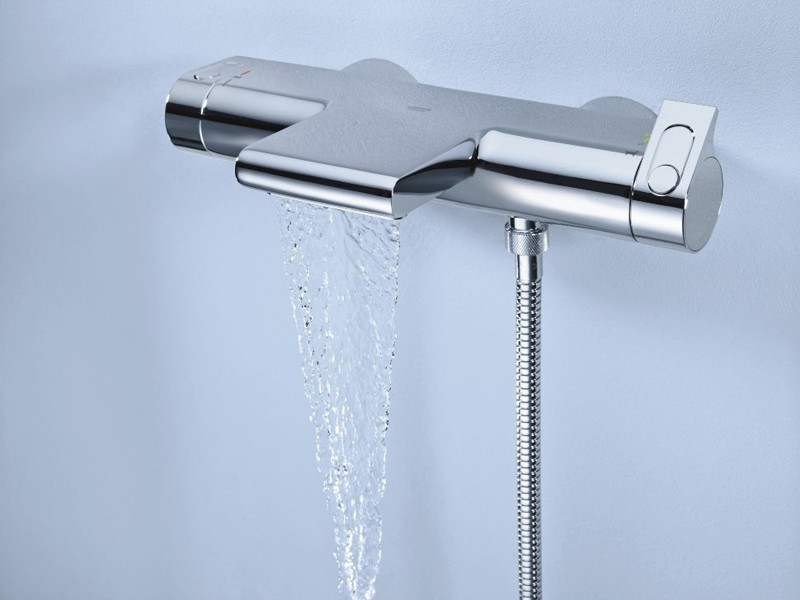 Смеситель для ванны Grohe Grohtherm 2000 34464001 с термостатом Хром