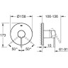 Смеситель для душа Grohe Essence 24057001 Хром