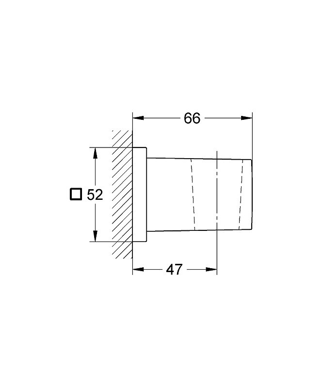 Держатель ручного душа Grohe Euphoria Cube 27693000 Хром