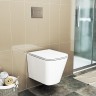 Комплект унитаза с инсталляцией Grohe Rapid SL 39190001 цвет Белый с сиденьем Микролифт и клавишей смыва цвет Хром
