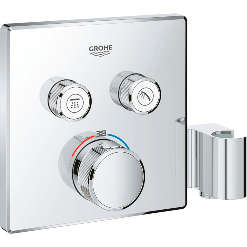 Смеситель для душа Grohe Grohtherm SmartControl 29125000 с термостатом Хром