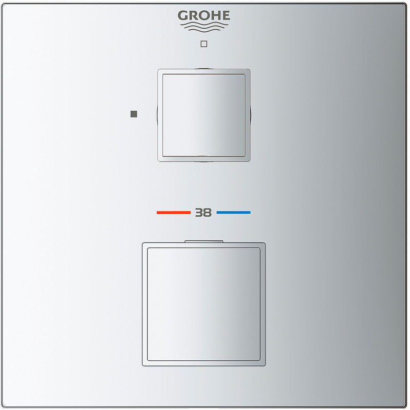 Смеситель для душа Grohe Grohtherm Cube 24153000 с термостатом