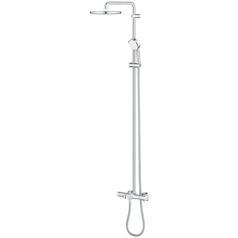 Душевая система Grohe Tempesta Cosmopolitan 26672000 с термостатом Хром