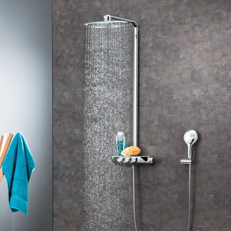 Душевая система Grohe Rainshower System SmartControl 360 Duo 26250000 Хром