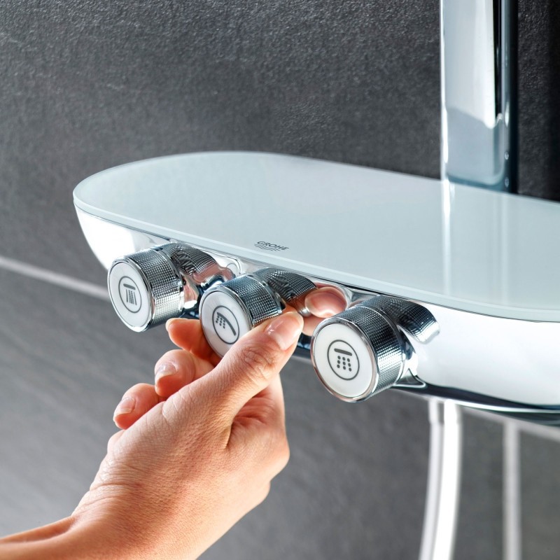 Душевая система Grohe Rainshower System SmartControl 360 Duo 26250000 Хром