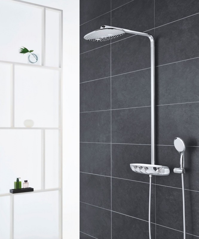 Душевая система Grohe Rainshower System SmartControl 360 Duo 26250000 Хром