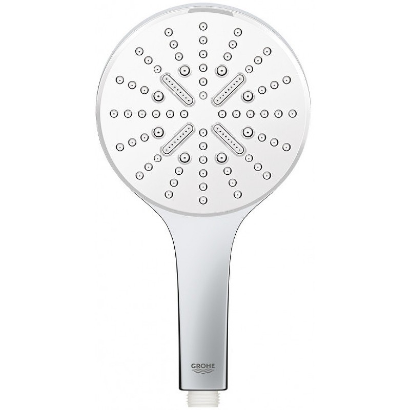 Ручной душ Grohe Rainshower SmartActive 26574LS0 Белая луна Хром