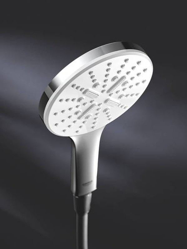 Ручной душ Grohe Rainshower SmartActive 26574LS0 Белая луна Хром