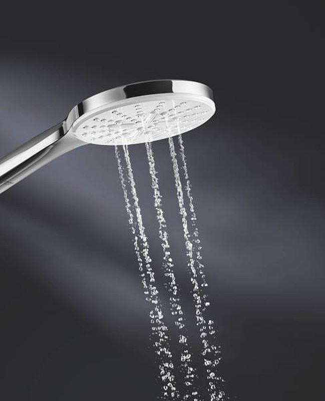 Ручной душ Grohe Rainshower SmartActive 26574LS0 Белая луна Хром