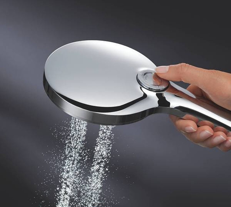 Ручной душ Grohe Rainshower SmartActive 26574LS0 Белая луна Хром
