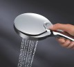 Ручной душ Grohe Rainshower SmartActive 26574LS0 Белая луна Хром