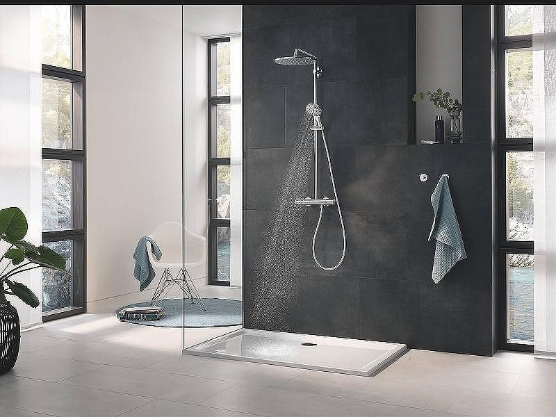 Душевая система Grohe Rainshower SmartActive 26648000 с термостатом Хром