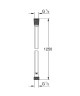 Душевой шланг Grohe Silverflex LongLife 125 26335000 Хром