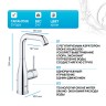 Смеситель для раковины Grohe Essence+ 32628001 Хром