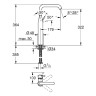 Смеситель для раковины Grohe Essence+ 32901001 Хром