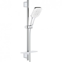 Душевой гарнитур Grohe Rainshower SmartActive 130 Cube 26584LS0 Белая луна